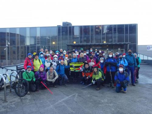 1ª Etapa vía verde del Bidasoa-senderismo (23/1/2022)