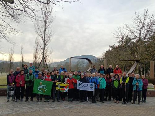 GR-25 1ª Etapa Llanada Alavesa (18/02/2024)