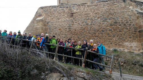 Montes en Burgos: Ruta circular desde Cantabrana. Castilviejo (1079 m)-Peña Alborta (981 m)-La Picotilla (879 m). (20/2/2022)