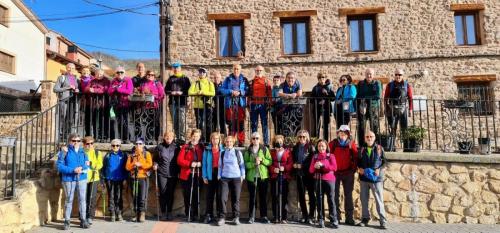 Senderismo en la Rioja: Travesia Zorraquin-Pto Pradilla-Valgañon (10/4/2022)